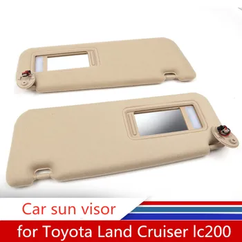 para Toyota Land Cruiser lc200 pala de sol com maquiagem luzes led iluminam Land Cruiser luz de leitura de conversão de suprimentos