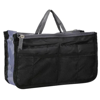 Multi Cores Bag, Bolsa De Maquiagem Da Bolsa Organizador Inserir Bolsa Multi-Funcional De Mulheres De Cosméticos Sacos De Viagem