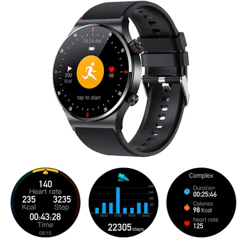 Smartwatch 2023 Bluetooth Chamadas de Smart Watch para Samsung Galaxy A6 A8 A7 plus Homens Sport Fitness Pulseira de Suspensão do Monitor de Ritmo Cardíaco