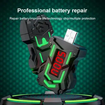 De USB da Bateria do Telefone Móvel Restaurador de Tensão de Corrente Capacidade de Testador de Reparação de Manter a Bateria de Estabilidade de Tensão do Carregador Detector de