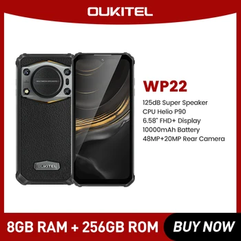 Oukitel WP22 Smartphone Robusto 8GB+256 GB Android 13 Telefones celulares 6.58