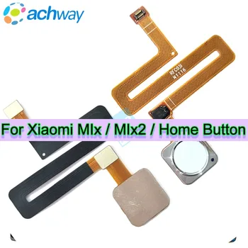 Para Xiaomi Mix Home Botão de impressão digital Touch ID do Sensor do cabo do Cabo flexível da Fita de Peças de Substituição Para o Xiaomi Mix2 Botão Chave