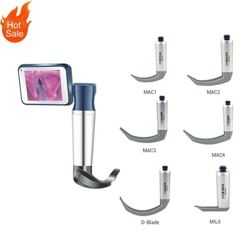 Venda quente Besdata reutilizáveis vídeo laryngoscope nos Ouvidos,Olhos, Nariz e Garganta Instrumentos Cirúrgicos