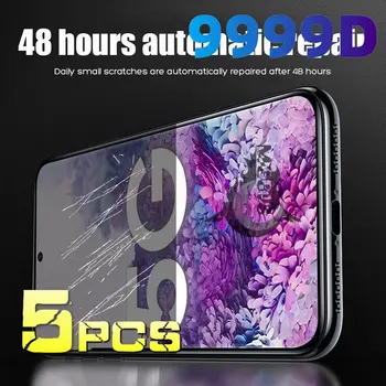 5pcs Hidrogel Película para Samsung Nota 20 Plus Protetor de Tela S 20 Plus Ultra Fe Galaxy S20 Ultra/plus/fe Protetor de Tela do Filme
