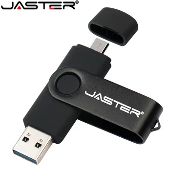 JASTER Logotipo Personalizado Flash do USB do Metal da Unidade de Memórias Usb Creativas Sticks USB Flash Drive 4GB 8GB 16GB 32GB OTG Usb 2.0 Pen drive