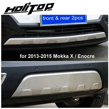 skid plate/protetor de pára-choque de proteção para Opel novo&antigo Mokka Encore de 2013 a 2020,aço inoxidável 304,frente e trás,baixo lucro promoção
