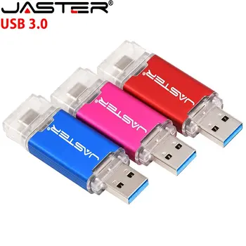 TIPO-C USB Flash Drive 128GB LOGOTIPO Grátis Pen drive 64GB Alta Velocidade 3.0 Stick de Memória de 32GB Novo Disco de U 4GB 8GB 16GB Volume de Vendas
