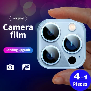 1-4Pcs 9H Câmera de Filme protetor para iphone 13 mini 12 11 pro X XR XS Max SE 8 7 plus Câmera, Lente de Vidro Temperado de protetor de tela