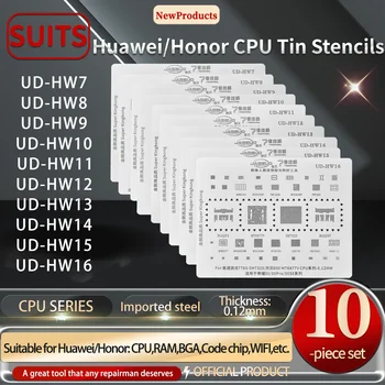 JABEUD UD-HW7 UD-HW8 UD-HW9 UD-HW10 UD-HW11 UD-HW12 UD-HW13 UD-HW14 UD-HW15 UD-HW16 Para Huawei/Honra CPU Estanho estênceis