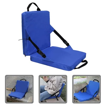 Cadeira Ao Ar Livre Almofada Confortável Acampamento Pequeno Dobrável De Praia Dobrável Portátil