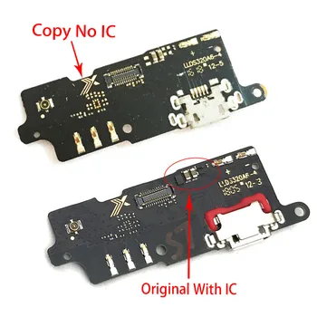 Novo Porta USB de Carregamento Dock Carregador Ligue o Conector da Placa do cabo do Cabo flexível Para o Lenovo Vibe C2 K10a40 K10 Peças de Reposição
