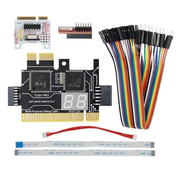 TL631 Pro Diagnóstico Cartão+Placa de Expansão PCI PCI-E Mini PCI-E da placa Mãe Multifunções